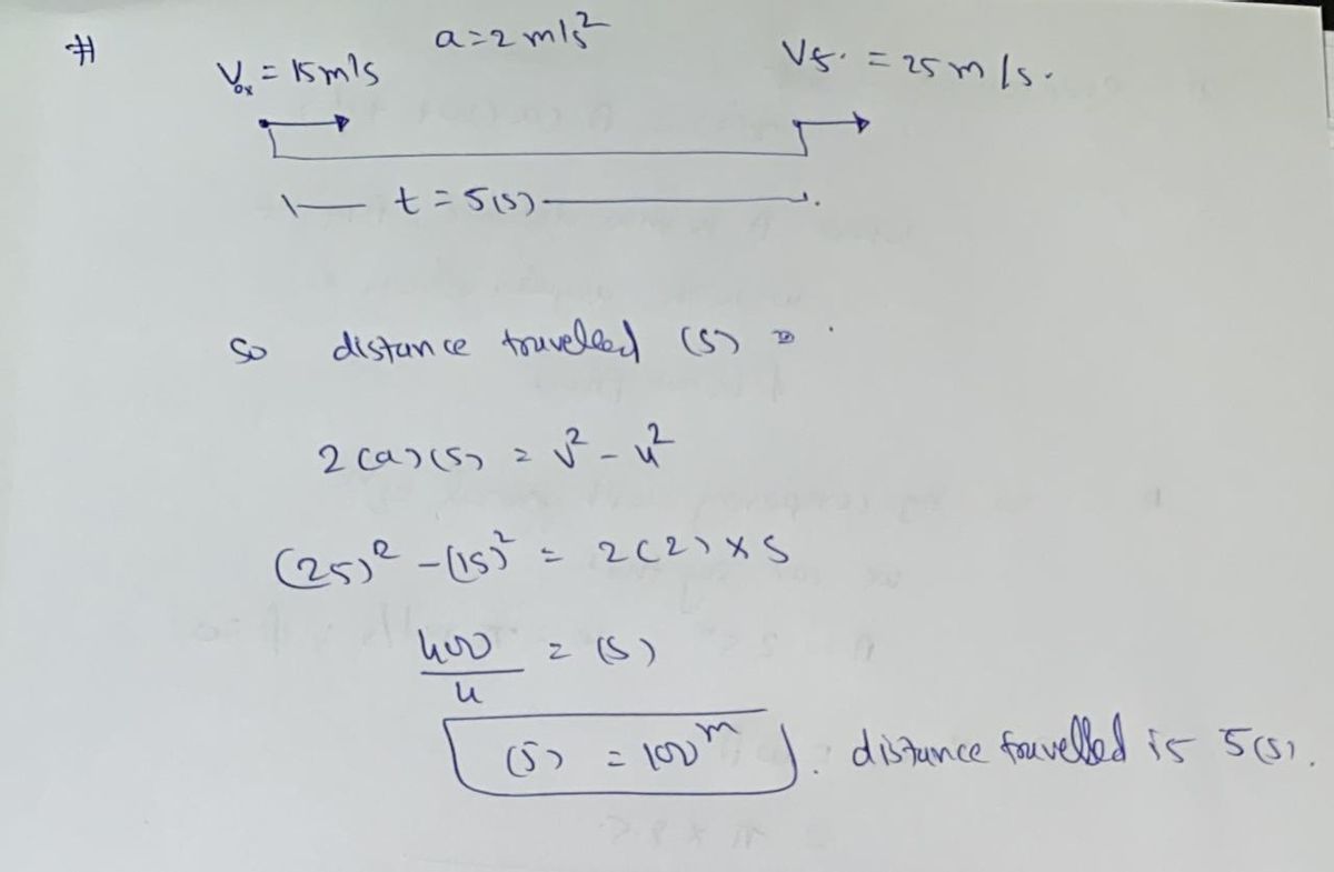 Physics homework question answer, step 1, image 1